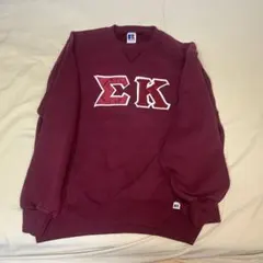 【最終値下】90s USA製　Russell Athletic 前V スウェット