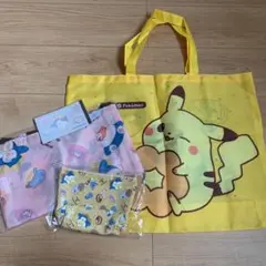 ポケモンミスド4点セット エコバッグ&ポーチ&メモセット