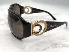 Salvatore Ferragamo サングラス ブラウン ゴールドのサムネイル