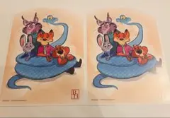 ズートピア2 映画入場特典 来場者特典 第6弾プレミアムアートボード 2枚