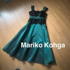 東京ソワールmariko kohga日本製 マリココウガケープ付きドレス - メルカリ