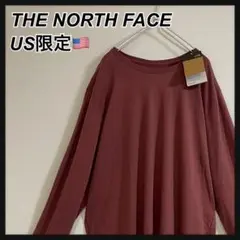 【新品未使用】 ノースフェイス クールネック ロンT 長袖 ロンティー US限定