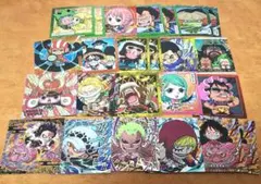 にふぉるめーしょん ワンピース大海賊シールウエハース log5 19種