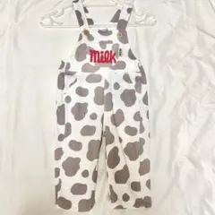 バースデイ Birthday チロルチョコ コラボ サロペット 牛柄ベージュ