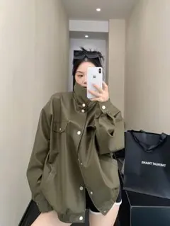 大人気❤️オーバーサイズアウター　シンプル　可愛い　冬　お出かけデートコーデ