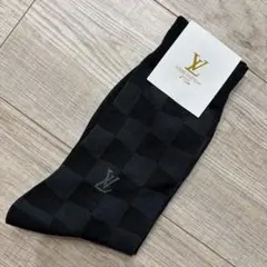 LOUIS VUITTON ダミエ ソックス ブラック