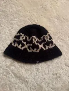 STUSSY SS KNIT BUCKET HAT クラッシャーハット