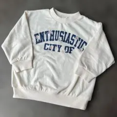 く*こ様 branshes ENTHUSIASTIC CITY OF トレーナー