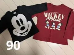 ミッキー　ロンT　90　98/104