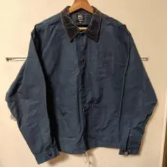 Schott ショット　コーチジャケット ボア裏地 ブルー Schott ショット コーチジャケット ボア裏地 ブルー - メルカリ