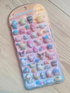 【正規品】コットンパフィシール サンリオ