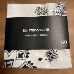 NEW ERA 페이즐리 두건 화이트