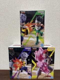 HUNTER×HUNTER ゴン ヒソカ キルアフィギュア 6体セット