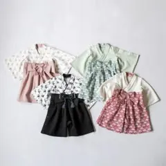 mocmof 袴ロンパース 90