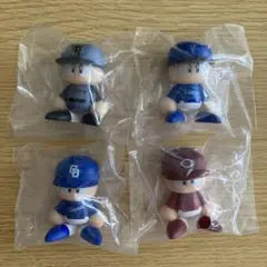 パワプロくん　ならぶんです。セントラル・リーグ　ビジターVer. 4体