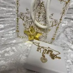 ～Dior ハート型チャーム ネックレス 未使用～