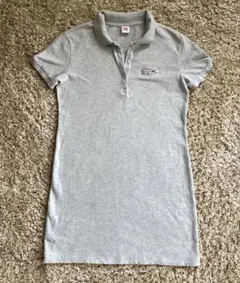 ラコステ　ポロワンピース　 M グレー