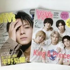 vivi キンプリ 平野紫耀 2022年 8月号 12月号