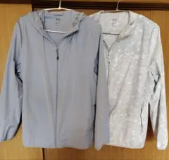 UNIQLO ポケッタブルパーカー UV機能 XXLサイズ　2枚