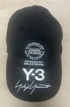 Y-3 Yohji Yamamoto キャップ ブラック