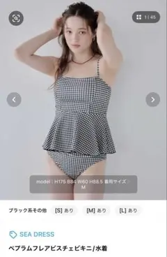 SEA DRESS セパレート水着