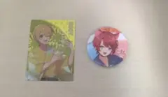 莉犬　るぅと　缶バッチ、カード