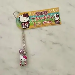 入手困難レア！極美品 金沢限定 兼六園バージョン ご当地キティ 根付け