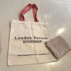 London Review Bookshop トートバッグ ポーチセット　リボンのサムネイル
