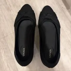 VIVAIA ブラック フラットシューズ 38.5