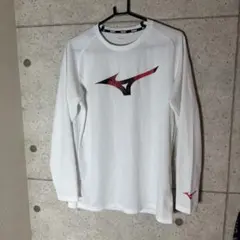 MIZUNO ロングTシャツ ホワイト Lサイズのサムネイル