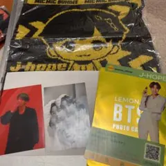 BTS レモナ MOS ON:E タオル 公式 トレカ J-HOPE ホソク