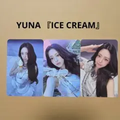 YUNA ICE CREAM　トレカ