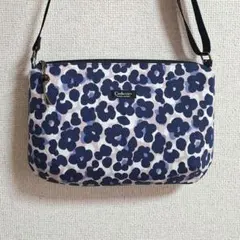 ハンドメイドショルダーバック　レオパード柄