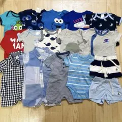 《美品》男の子　ロンパースなど　セット売り