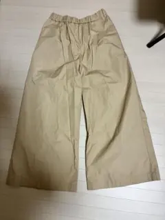 earth music&ecology ワイドパンツ ベージュ M