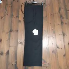 サスペンダー ワイドパンツ