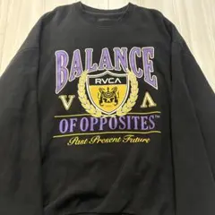 RVCA BALANCE OF OPPOSITES トレーナー