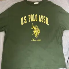 U.S. POLO ASSN. グリーン Tシャツ