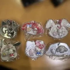 サンリオキャラクターズ パッケージチャーム＆チョコボーロ 6個セット
