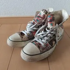 f*e様 コンバース オールスターの総柄ハイカットスニーカー