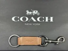 【COACH レザーキーリング/キーホルダー】