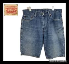 ★USA古着★ LEVI'S ショートデニムパンツ ジーンズのサムネイル