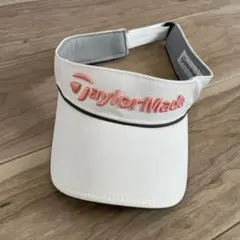 白　サンバイザー