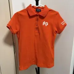 PEARLY GATES オレンジ ポロシャツ サイズ0