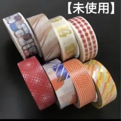 【未使用】mt 廃盤マスキングテープ　8巻　⑨のサムネイル