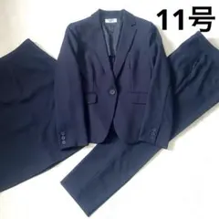 3点セット　リクルートスーツ　ネイビー　ストライプ　　　入学式　入社式　就活