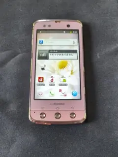 F-03D Girls' Pink docomo Popteenコラボ スマホ - メルカリ