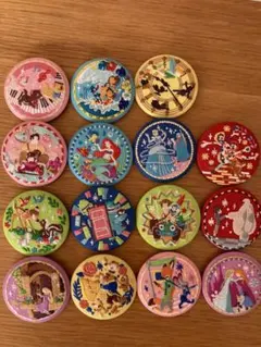 ディズニー　刺繍缶バッジ　ビスケット2 コンプリート　15種