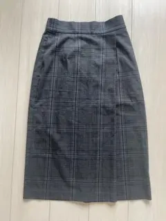UNIQLO チェック柄 タイトスカート Sサイズ