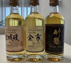 NIKKA WHISKY シングルモルト3本セット - メルカリ